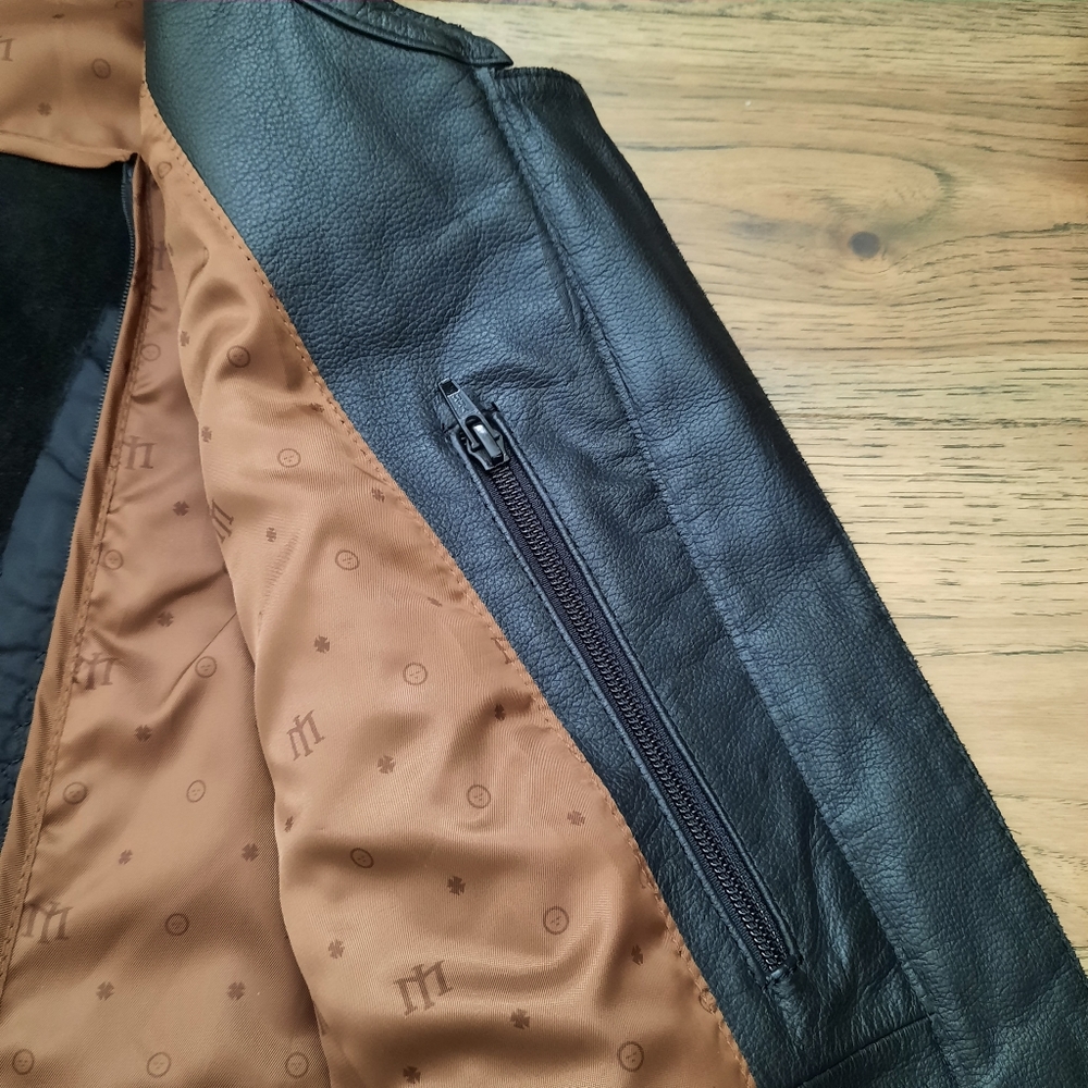 ICON Genuine Leather Vest - Picture 10 of 16